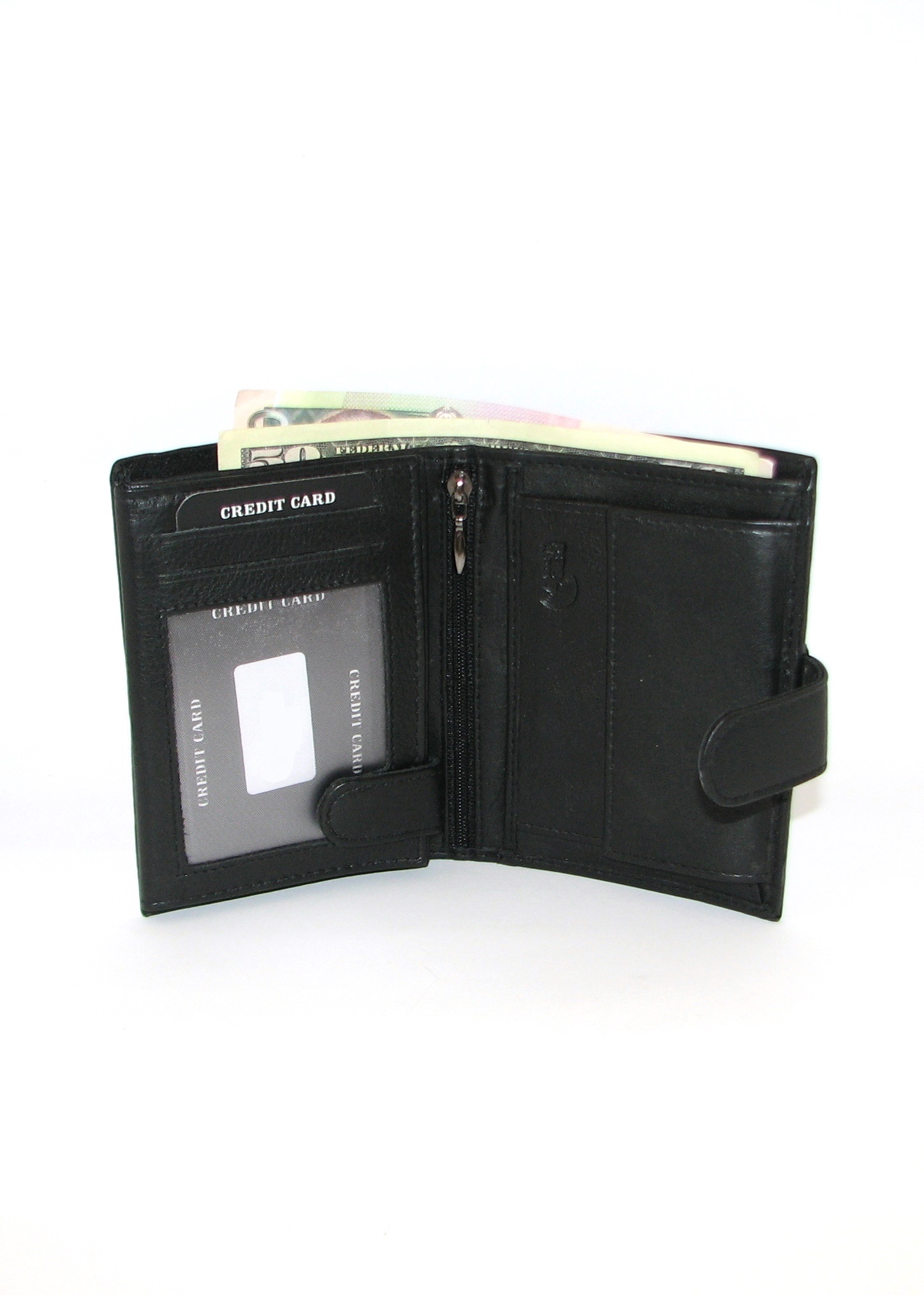 Кожаный кошелек DNK N4L-CCF blk NEW Кожаный кошелек DNK N4L-CCF blk NEW